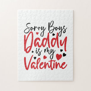 Papa is mijn Valentijn. Legpuzzel
