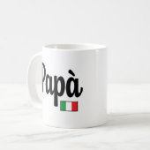 Papà Italian Flag Mug - Father Dad (Devant gauche)