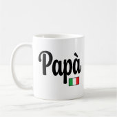 Papà Italian Flag Mug - Father Dad (Gauche)