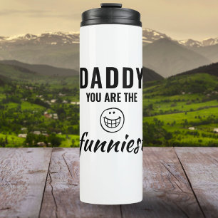 Papa, je bent de Grappigste Vaderdag Thermosbeker