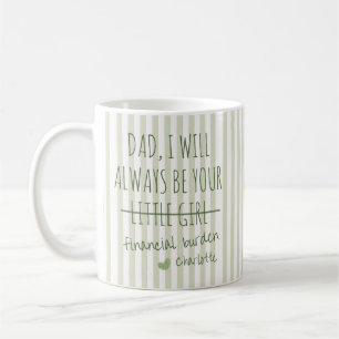 Papa, je serai toujours ton fardeau financier Mug