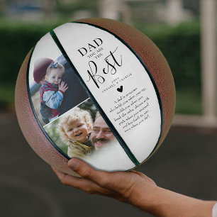 PAPA 'Jij Bent De Beste' Foto's Naam & Citaat Basketbal