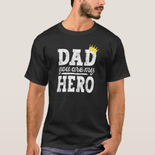 Papa, jij bent mijn held Vaderdag Mannen 1 T-shirt