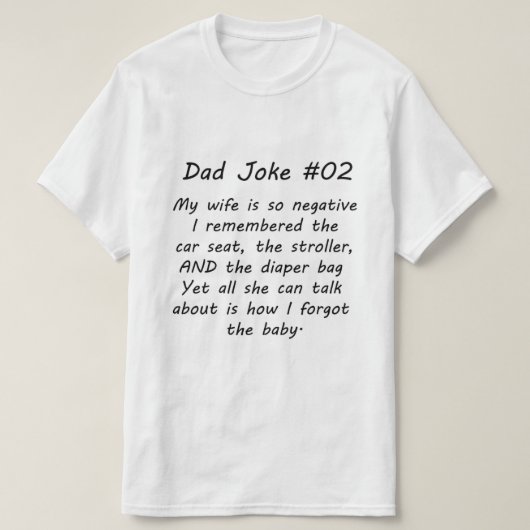 Papa Joke #02 (A) T-shirt (Design voorkant)