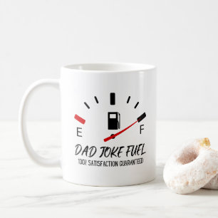 Papa Joke Fuel Drôle Fête des pères Café Mug