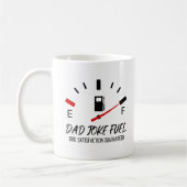 Papa Joke Fuel Drôle Fête des pères Café Mug (Gauche)