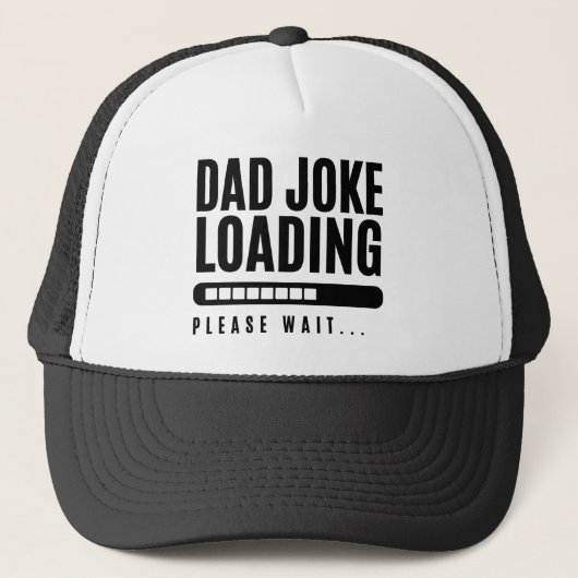 Papa Joke Loading, wacht alsjeblieft Trucker Pet (Voorkant)