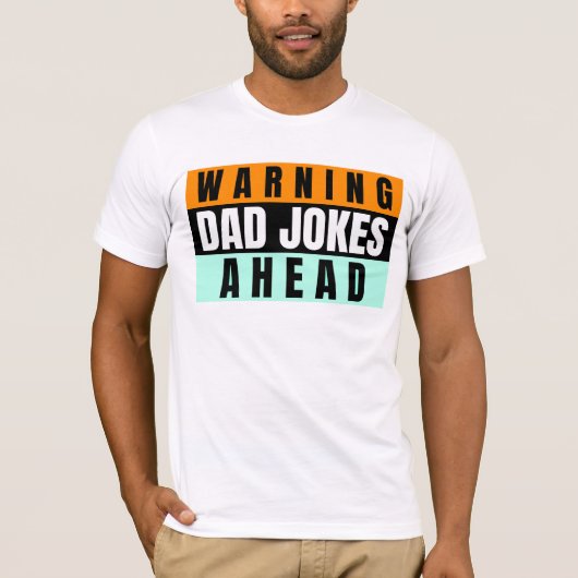 PAPA JOKES FUNNY fête des pères T-SHIRT (Devant)