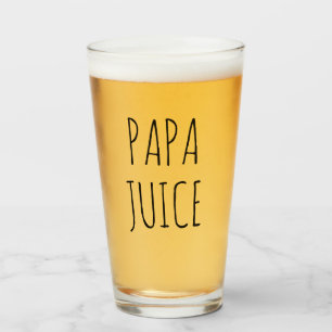 Papa Juice Glas