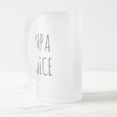 Papa Juice | Glas Matglas Bierpul (Voorkant links)