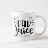 Papa Juice. Mug personnalisé - Mug Jumbo 20oz (Droite)