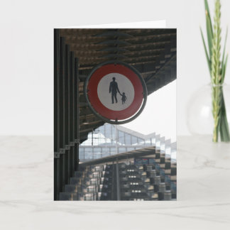 Papa-kaartontwerp Kaart