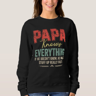 Papa kent alles wat is vader opa trui