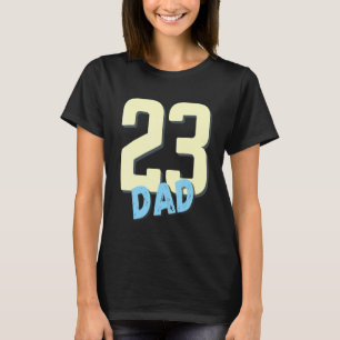 Papa kondigt de nieuwe eerste keer aan vader 2 te  t-shirt