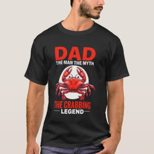 Papa Krabbenexpert Krabvissen Krabbenliefhebber Kr T-shirt