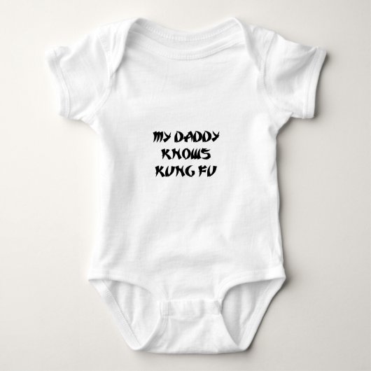 Papa kung fu romper (Voorkant)