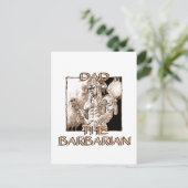 Papa, la carte postale barbare (Debout devant)