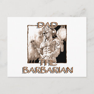 Papa, la carte postale barbare
