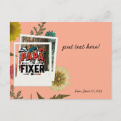 Papa La Carte Postale Fixer - Salutation Fête des  (Devant)