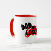 Papa La Mug Café Légende - Cadeau Fête des pères ! (Devant gauche)