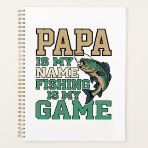 Papa la pêche est mon jeu conception de chemise vi