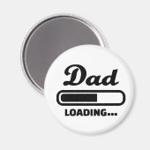 Papa laden Baby Magneet (Voorkant / Achterkant)