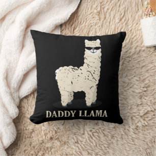 Papa Lama Alpaca Grappig Dierenliefhebber Kussen