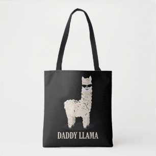Papa Lama Alpaca Grappige Dierenliefhebber Draagtas