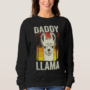 Papa Lama Voor Jongens Mannen Vaderdag Voor Vader  Trui