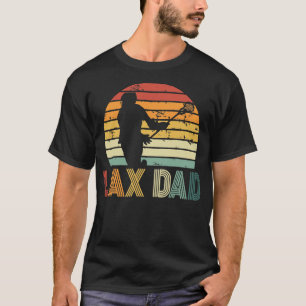 Papa Lax Sport liefhebbend papa Lacrosse Player T-shirt