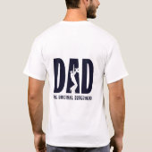 Papa le T-shirt Superhero original (Dos)