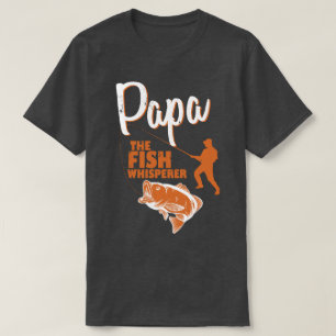 Papa Le Whisperer de poisson T-shirt homme