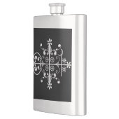 Papa Legba Voodoo Veve Libation Flask Flacon (Links)
