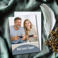 Papa Level Expert Gamen Vaderdag Aanpasbaar