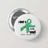 Papa - Lever-kankerlint Ronde Button 5,7 Cm (Voorkant /achterkant)