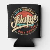Papa Like a Grandpa Only Cooler – Funny Dad Gift (Achterkant)