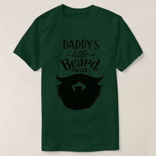 Papa Little Beard Puller Beard Lengths Man Mannen T-shirt (Design voorkant)