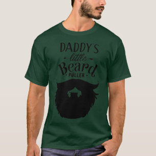Papa Little Beard Puller Beard Lengths Man Mannen T-shirt