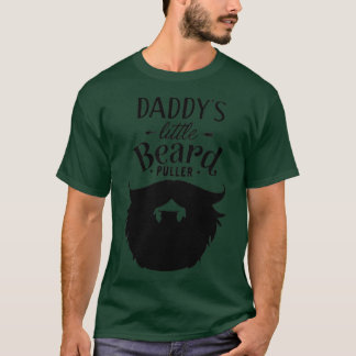Papa Little Beard Puller Beard Lengths Man Mannen T-shirt