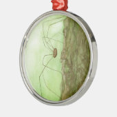 Papa Long Legs Metalen Ornament (Links)