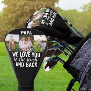 Papa Love You tot in de Rough en Terug 3 foto Golfheadcover