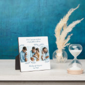 Papa Loving Words 3 Vertical Photo Collage Plaque (Insitu)