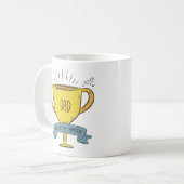 Papa Ma Fête des pères Champion | Café Mug (Devant gauche)