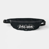 Papa-Man Fanny Pack - Superhero-geïnspireerde heup Heuptasje (Voorkant)