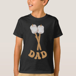 Papa marshmallow blije kampeerder 1e verjaardag ka t-shirt