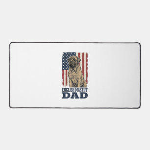 Papa Mastiff Anglais Design de chien vintage patri