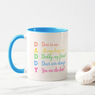 Papa, mijn beste vriend Vaderdag cadeau - Custom Mok