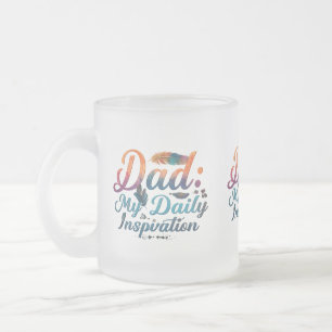 Papa: Mijn Dagelijkse Inspiratie - Matglazen Mok (