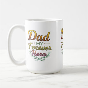 Papa, Mijn Eerste Held Klassieke Mok 450ml
