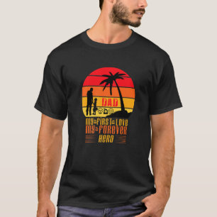 Papa Mijn eerste liefde voor mijn vader Hero Super T-shirt